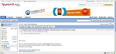Reclamă MarketOnline pe Yahoo!Mail